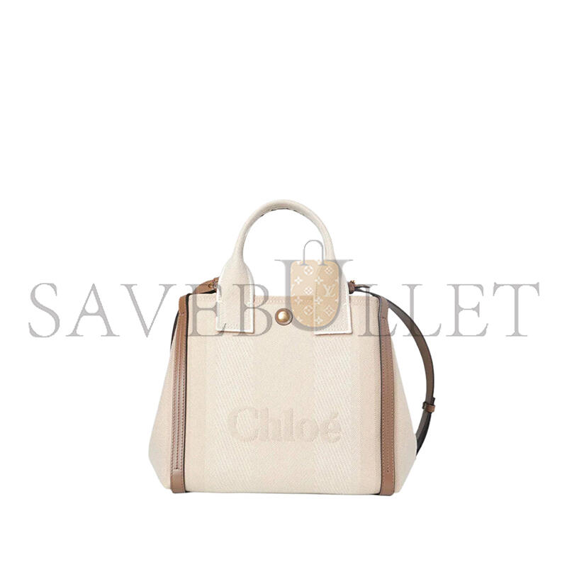 CHLOÉ SMALL CARRY TOTE BAG CHC25SS911O65-23N (27*23.5*12cm)